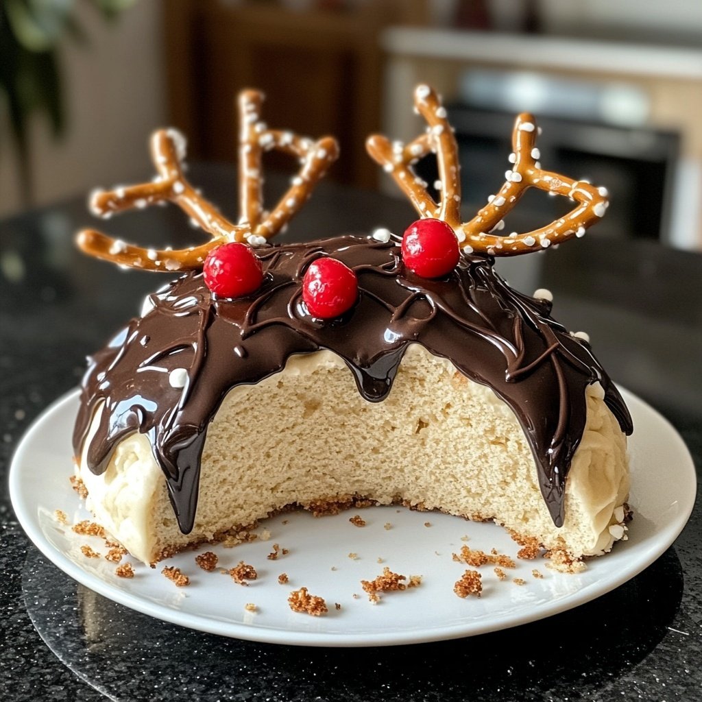4. Advent Rudolph-Torte