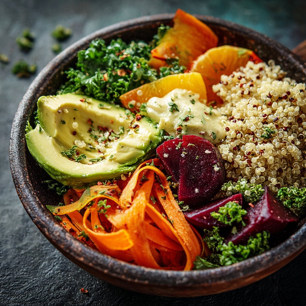 Buddha Bowl mit Avocado