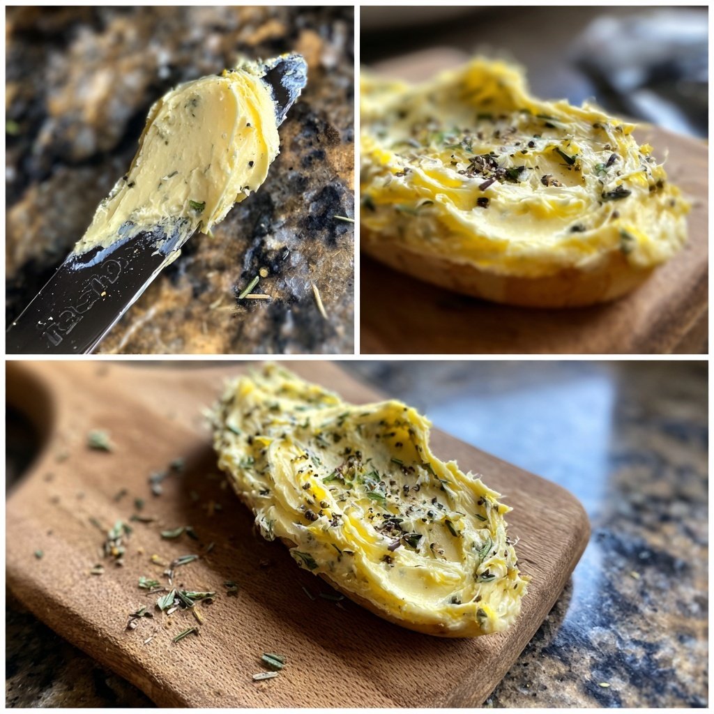 Kräuterbutter Mit Zitronen Pfeffer