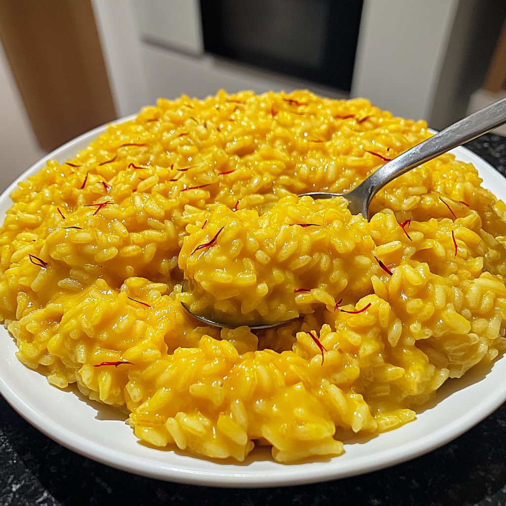 Risotto mit Safran