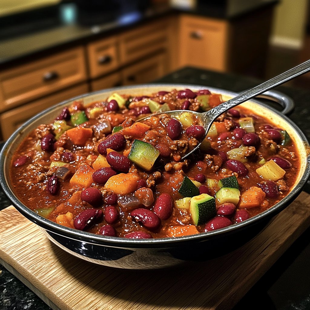 Chili sin Carne mit Bohnen