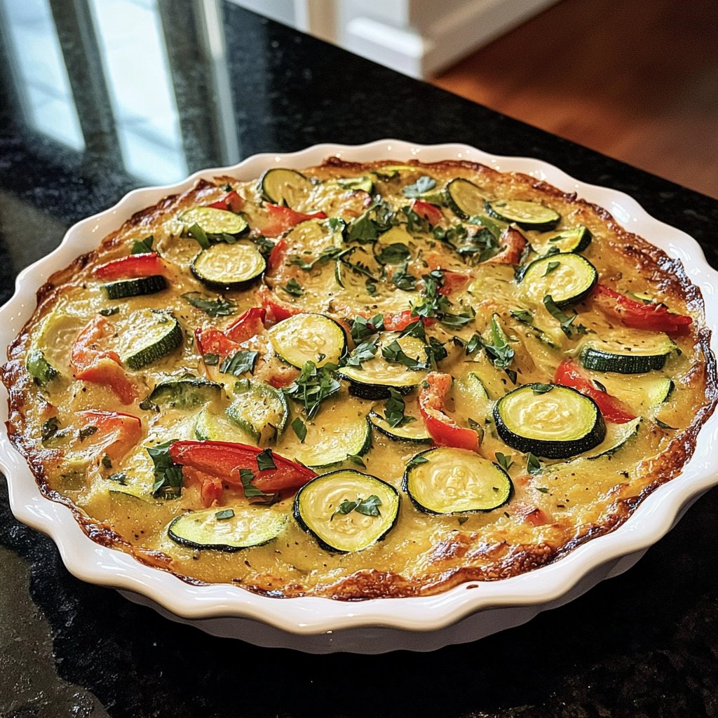 Gemüseauflauf mit Kräutern