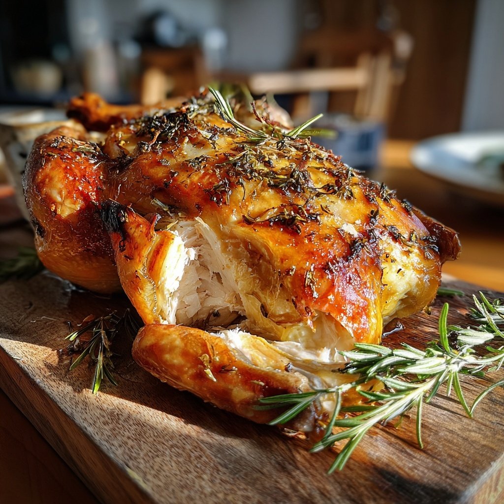 Kalorienarmes Ofen Hähnchen Mit Kräutern