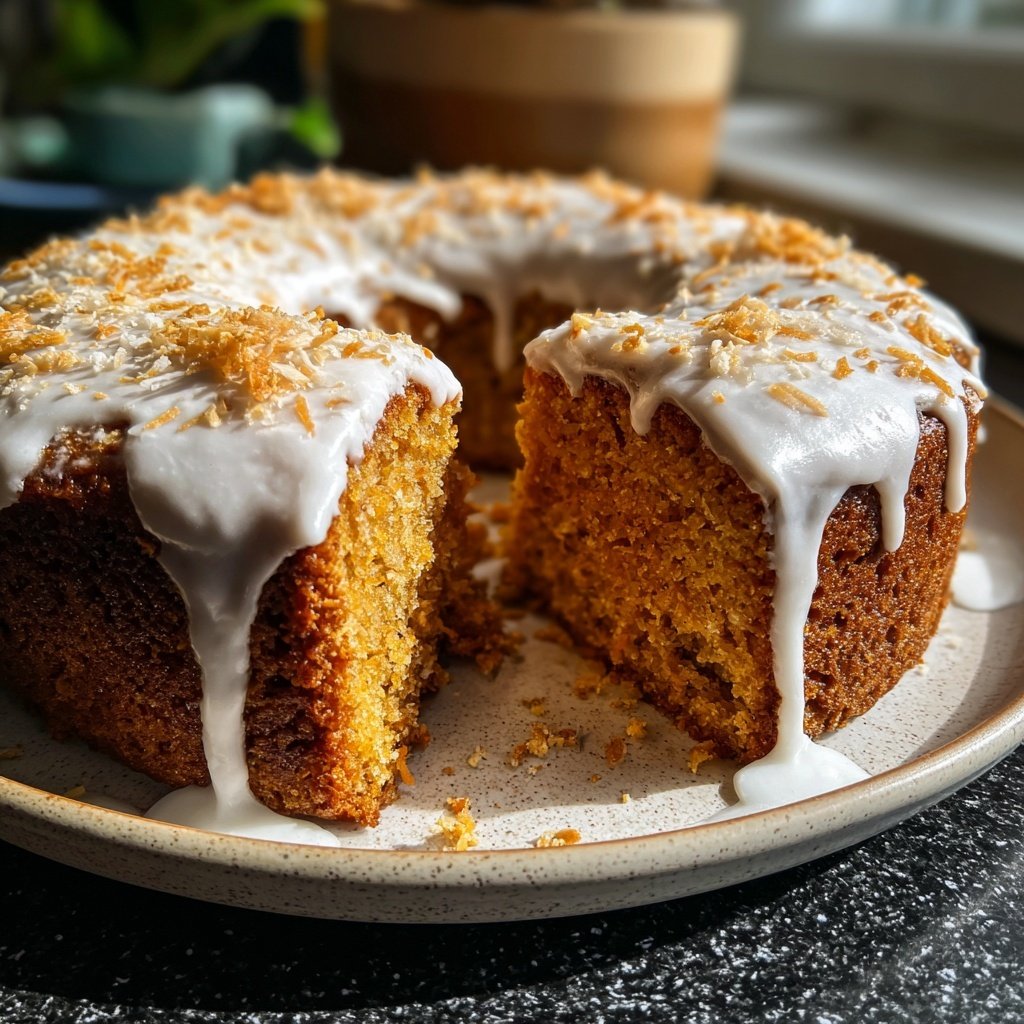 Karottenkuchen Mit Kokos