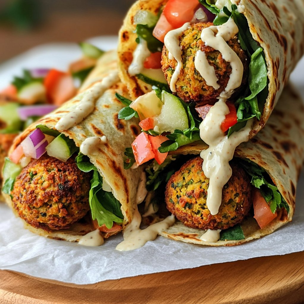 Wraps mit Falafel
